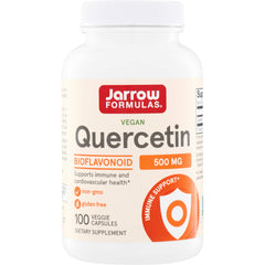 JR038 | Jarrow Formulas Vegan Quercetin Bioflavonoid 500 mg, 100 veggie capsules