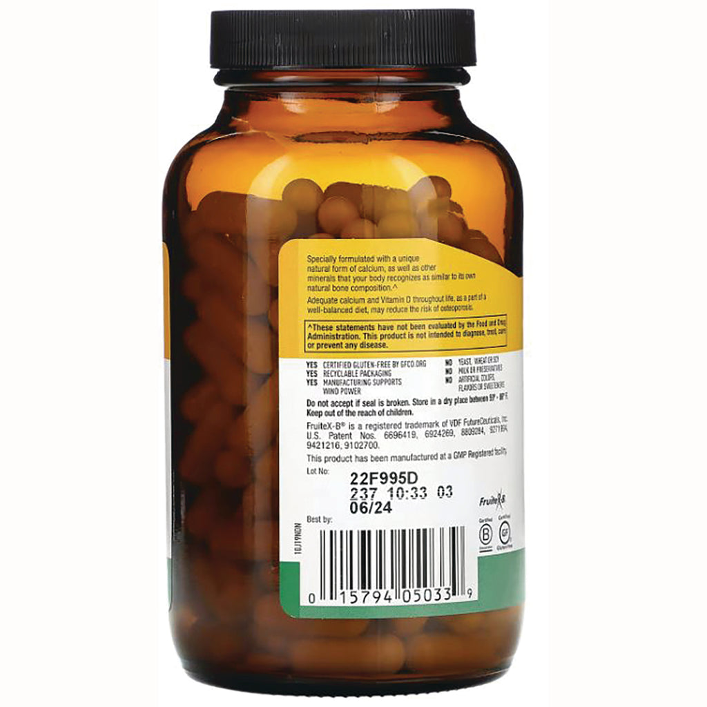 CRL402 | back of amber supplement bottle showing label text, barcode, and tablets visible inside - Thumbnail