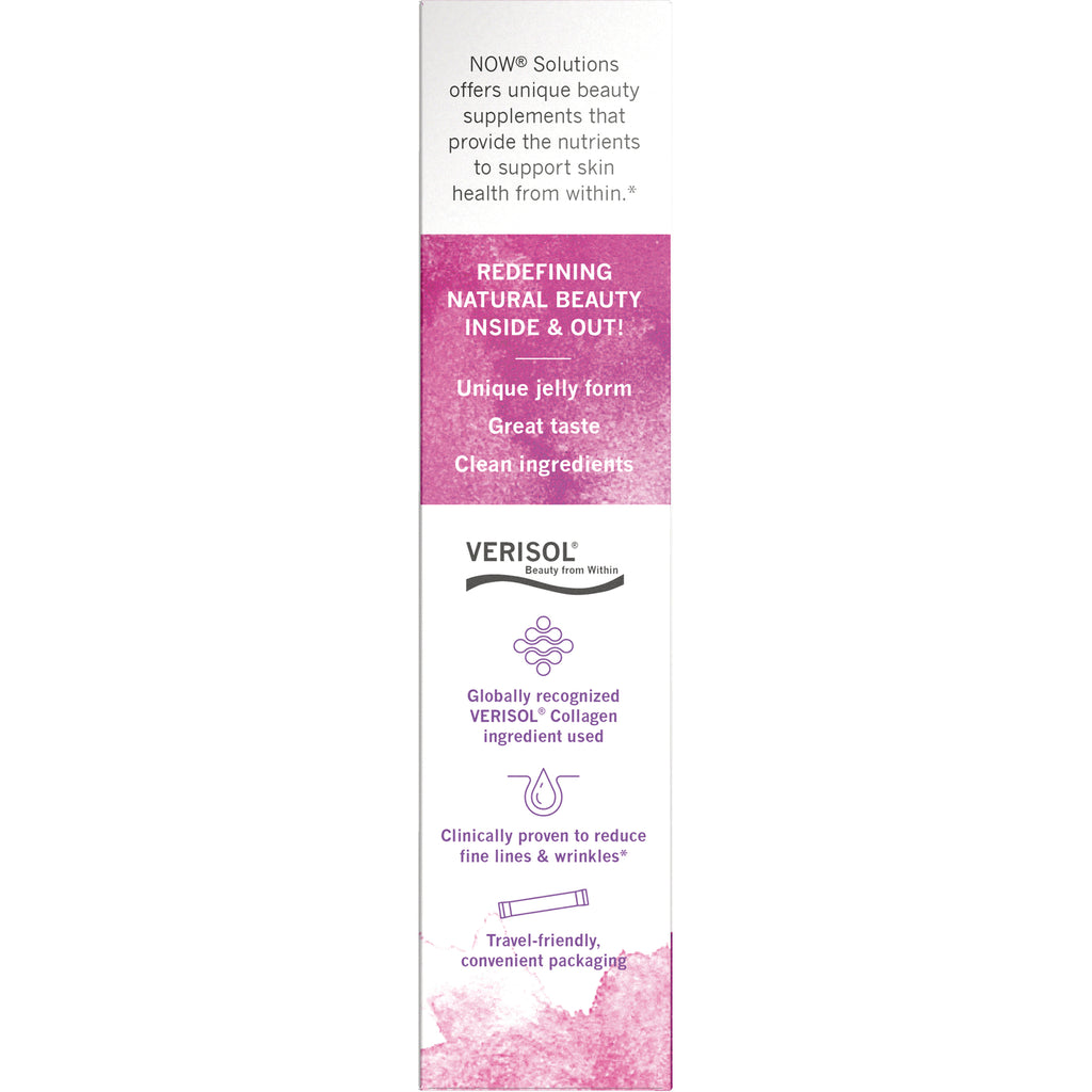 NWF1365 | vertical product infographic showing Verisol collagen, unique jelly form, reduces fine lines & wrinkles, travel-friendly packaging - Thumbnail