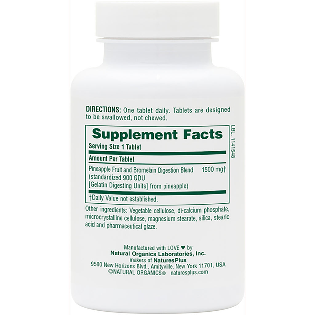 NTP101 | Back label showing Supplement Facts, directions, other ingredients and manufacturer information on white bottle - Thumbnail