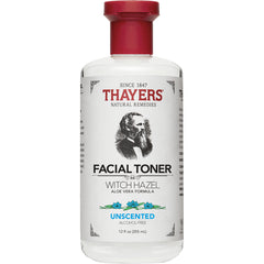 THA023 | Thayers Witch Hazel Facial Toner, Aloe Vera Formula, Unscented, 12 fl oz bottle front