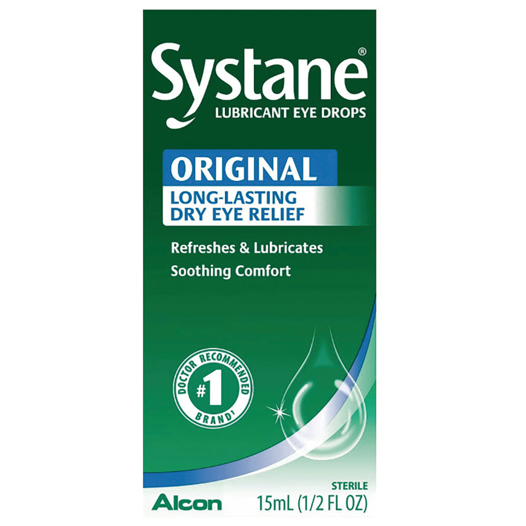 ACN013 | Systane Lubricant Eye Drops Original, long-lasting dry eye relief, 15 mL (1/2 fl oz) - Thumbnail