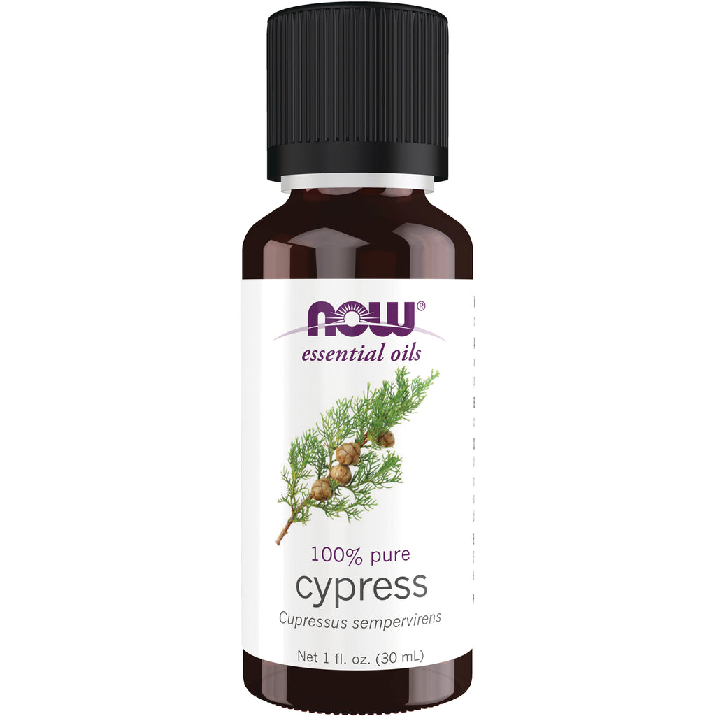 NWF1012 | NOW essential oils 100% pure cypress (Cupressus sempervirens) 1 fl oz bottle - Thumbnail