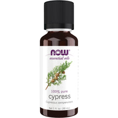 NWF1012 | NOW essential oils 100% pure cypress (Cupressus sempervirens) 1 fl oz bottle