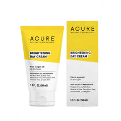 ACR004 | ACURE Brightening Day Cream, cica & argan oil, 1.7 fl oz (50 ml) tube and box