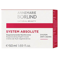AMR046 | Annemarie Borlind System Absolute regenerating night cream box, 50 ml, System Anti-Aging