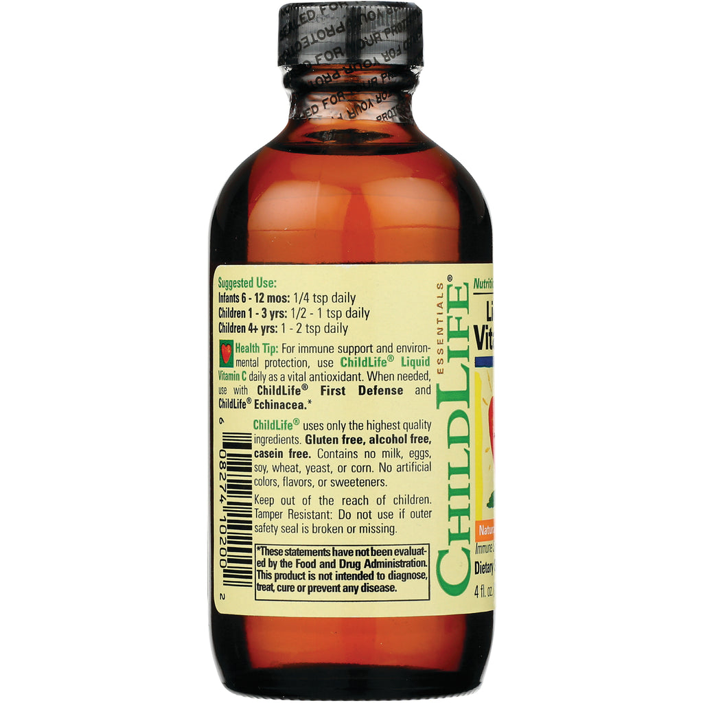 CHL004 | Amber bottle label showing suggested use, warnings, ingredients and product claims - Thumbnail