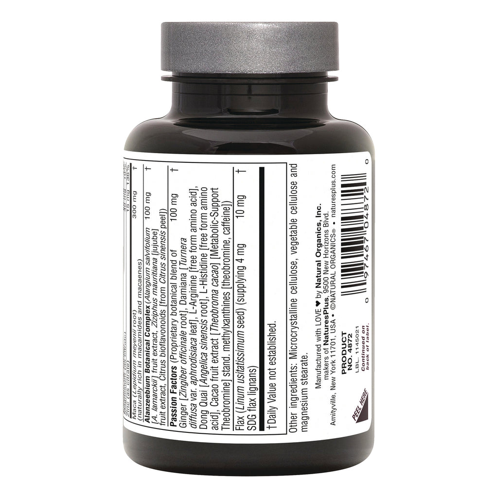 NTP279 | Supplement bottle back label showing ingredients, Supplement Facts, and barcode - Thumbnail