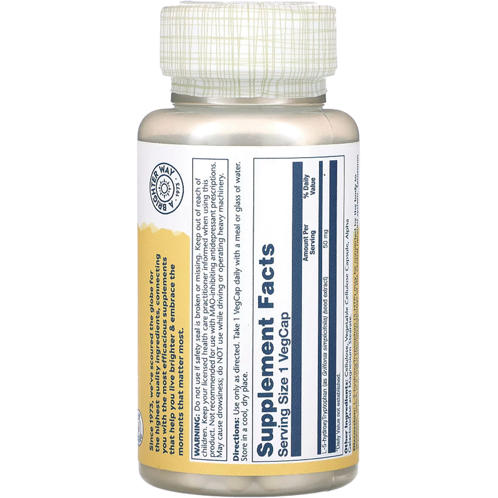 SLR186 | Back of supplement bottle showing Supplement Facts label reading Serving Size 1 VegCap - Thumbnail