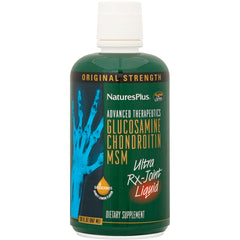 NTP184 | NaturesPlus Ultra RX-Joint liquid glucosamine chondroitin MSM dietary supplement bottle front