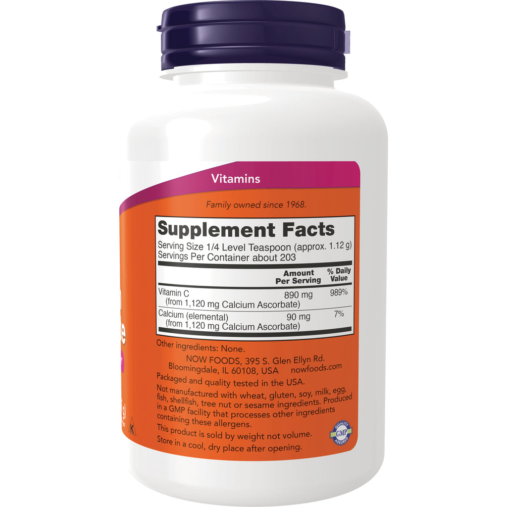 NWF594 | Back of white supplement bottle showing Supplement Facts panel and ingredient text - Thumbnail