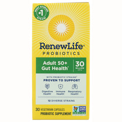 RNL237 | RenewLife Probiotics Adult 50+ Gut Health box, 30 billion CFU, 12 diverse strains
