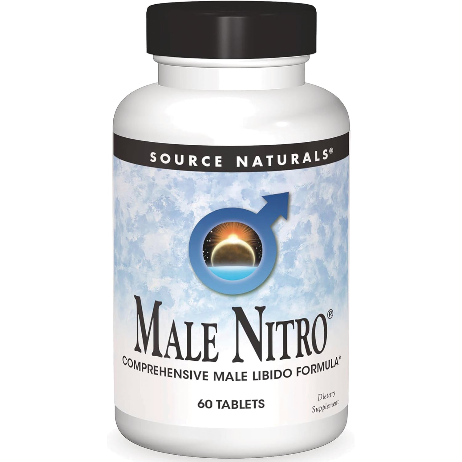 SN777 | Source Naturals Male Nitro comprehensive male libido formula dietary supplement, 60 tablets