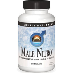 SN777 | Source Naturals Male Nitro comprehensive male libido formula dietary supplement, 60 tablets