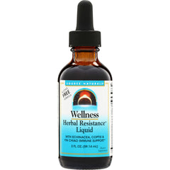 SN407 | Source Naturals Wellness Herbal Resistance Liquid, alcohol-free formula, 2 fl oz