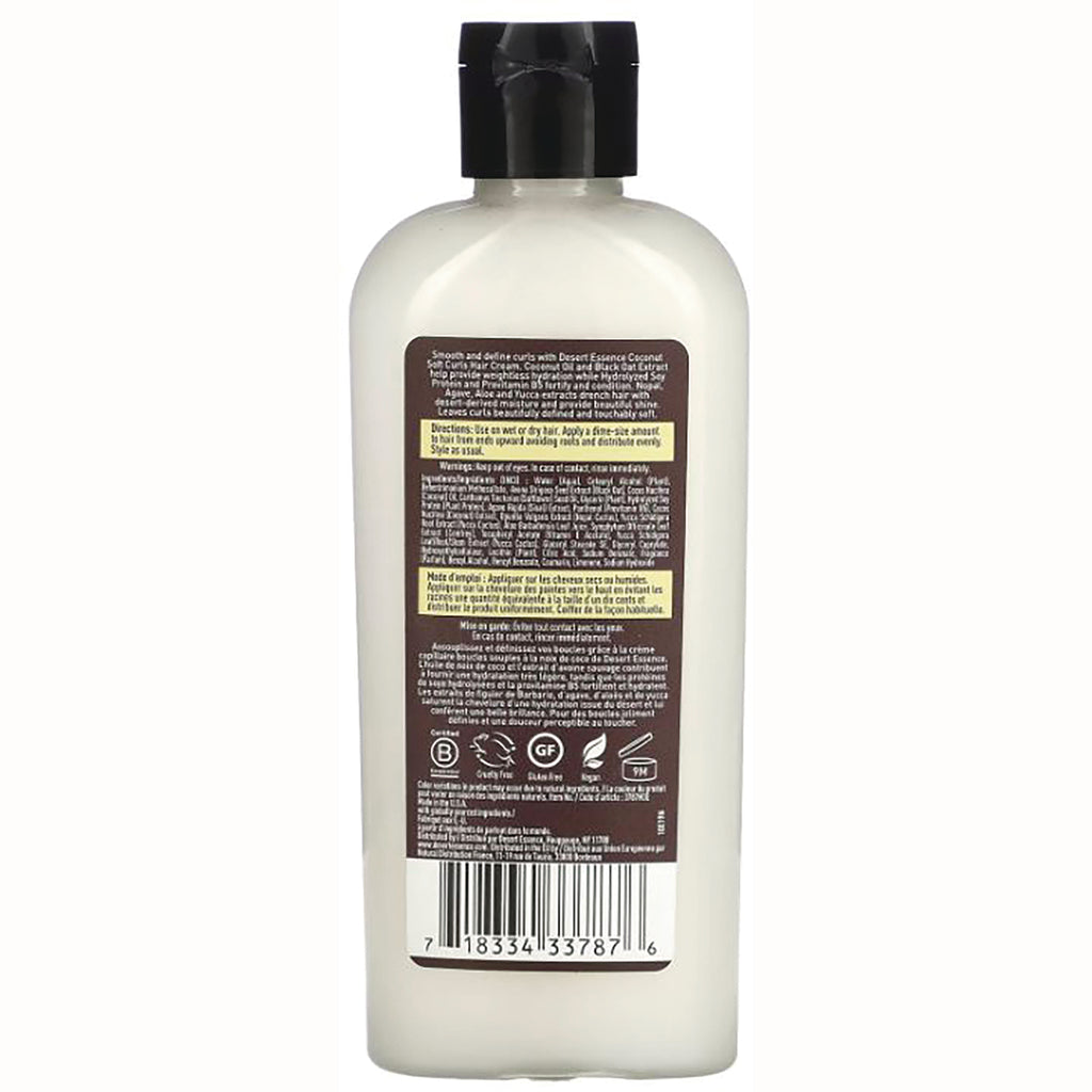 DST066 | Back of white plastic bottle showing product information label, small text blocks and barcode - Thumbnail