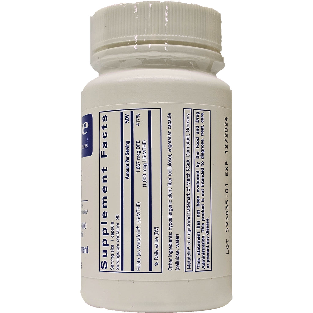 PRN174 | Back of white supplement bottle showing Supplement Facts panel and lot EXP codes - Thumbnail