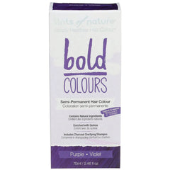 TON007 | Tints of Nature Bold Colours semi-permanent hair colour, Purple/Violet, 70 ml