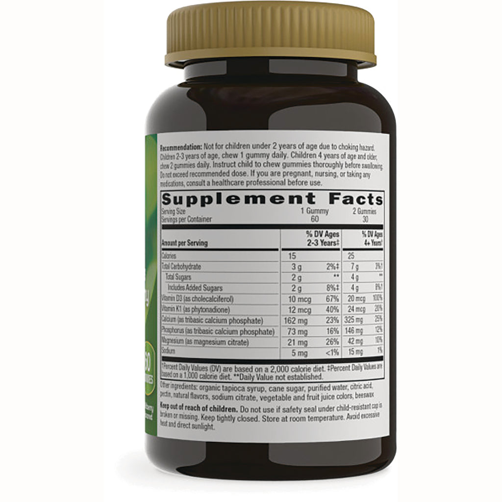 NW1009 | Brown bottle back showing Supplement Facts label with nutrition facts and dosing information - Thumbnail
