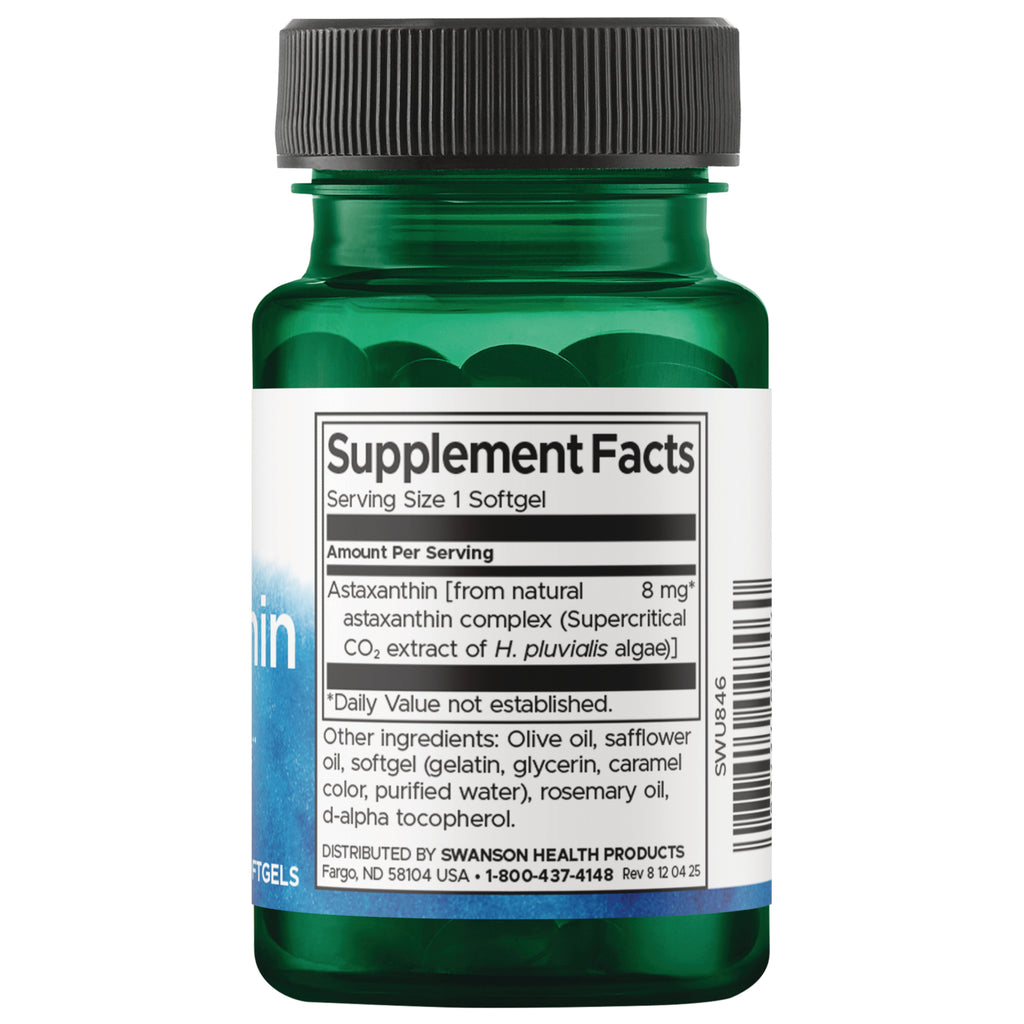 SWU846 | Back label with ingredients and serving information - Thumbnail