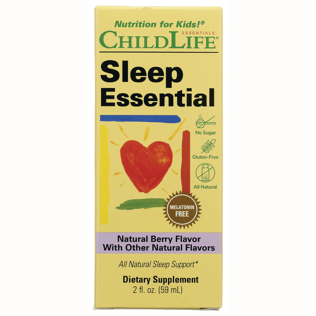 CHL023 | ChildLife Sleep Essential liquid dietary supplement, natural berry flavor, melatonin free, 2 fl oz - Thumbnail