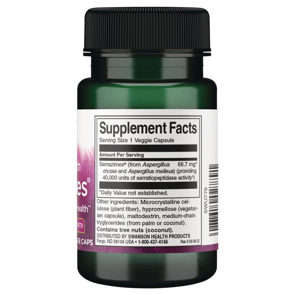 SWU779 | Back label with Supplement Facts - Thumbnail