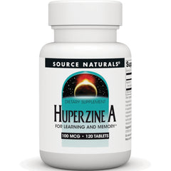 SN718 | Source Naturals Huperzine A dietary supplement, 100 mcg, 120 tablets