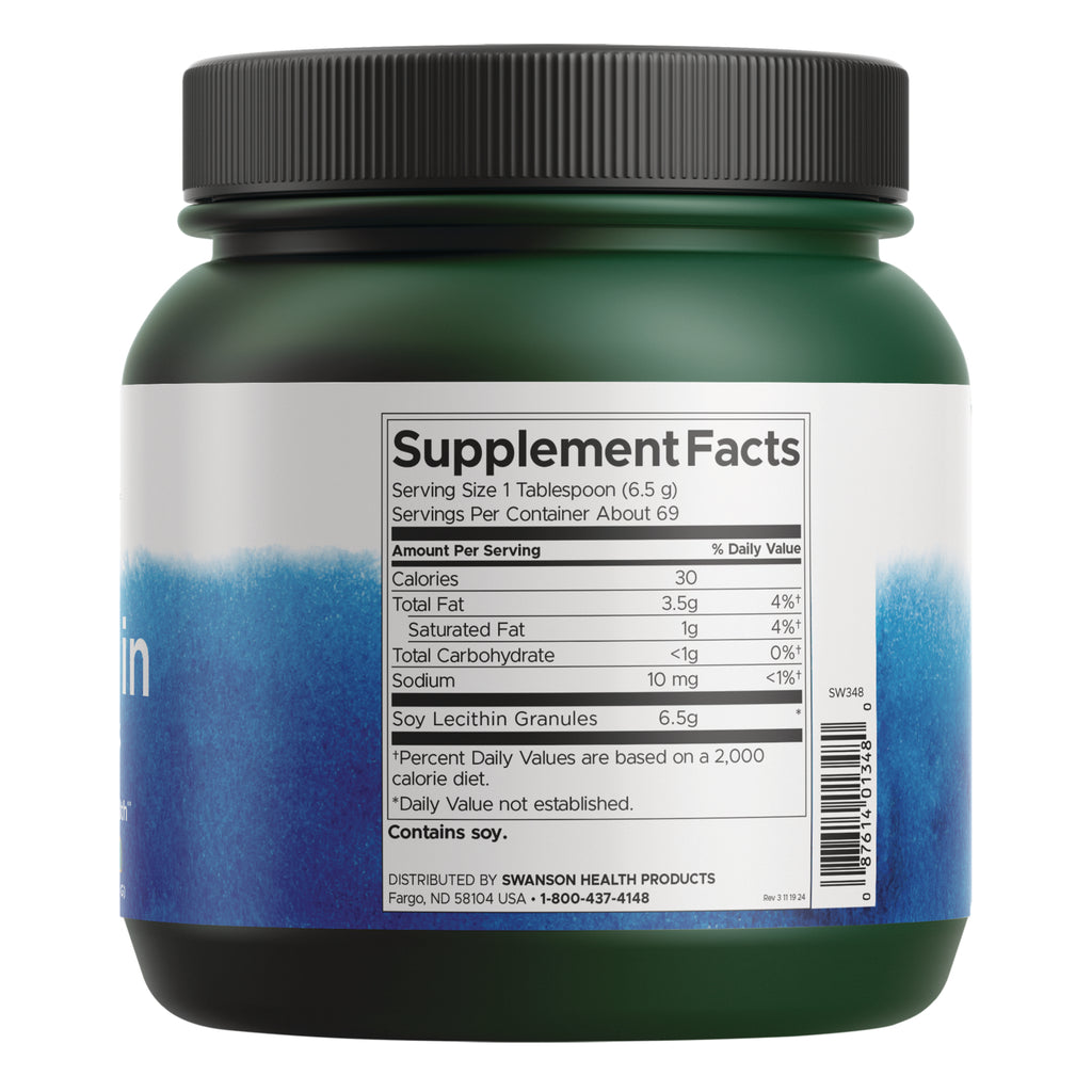 SW348 | Back label with Supplement Facts - Thumbnail