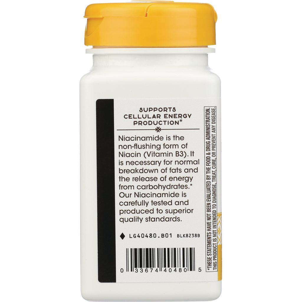 NW328 | product infographic label on bottle describing niacinamide benefits and barcode - Thumbnail
