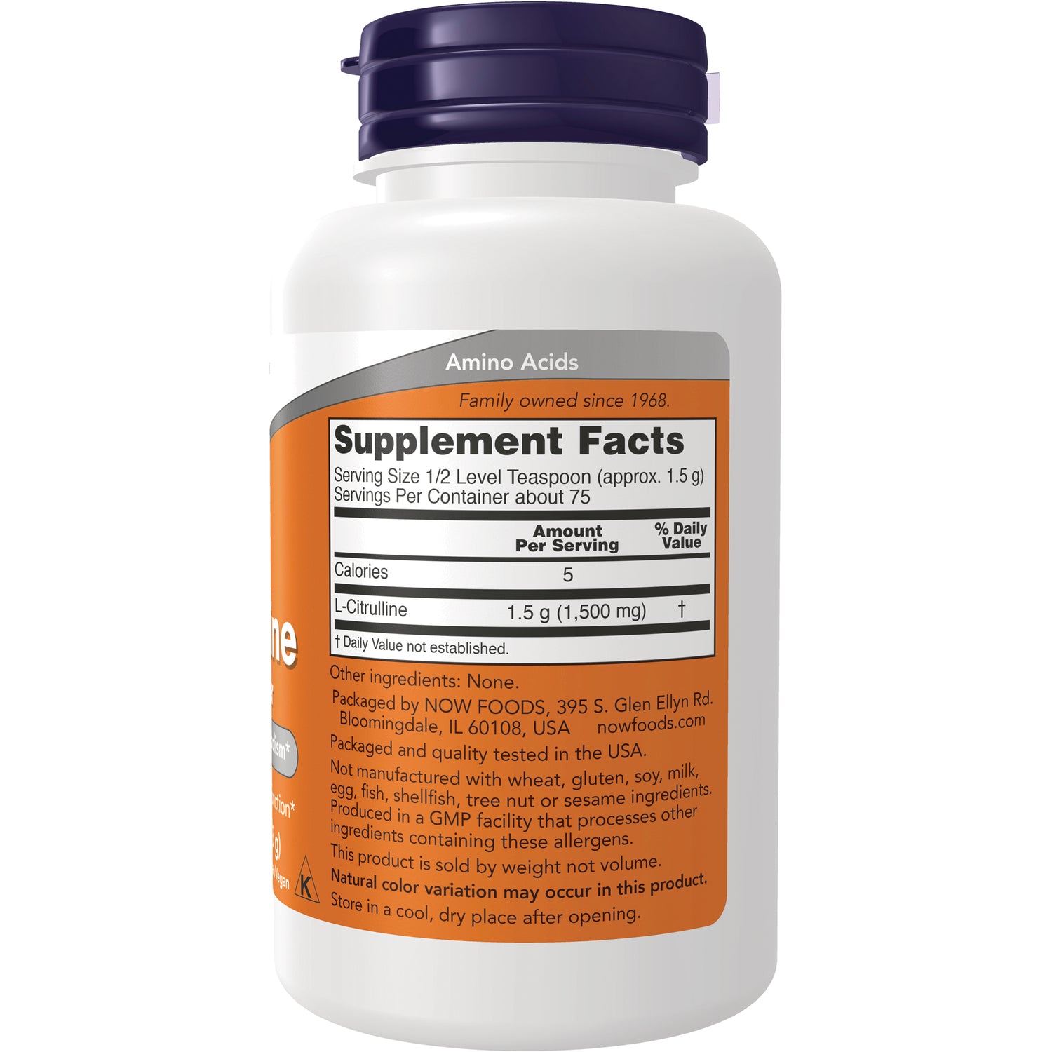 L-Citrulline Pure Powder Swanson Vitamins L-Citrulline Pure Powder Swanson Vitamins