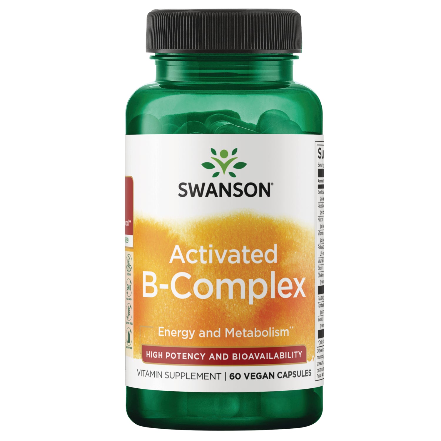 SWU1070 | Swanson Activated B Complex High Potency and Bioavailability