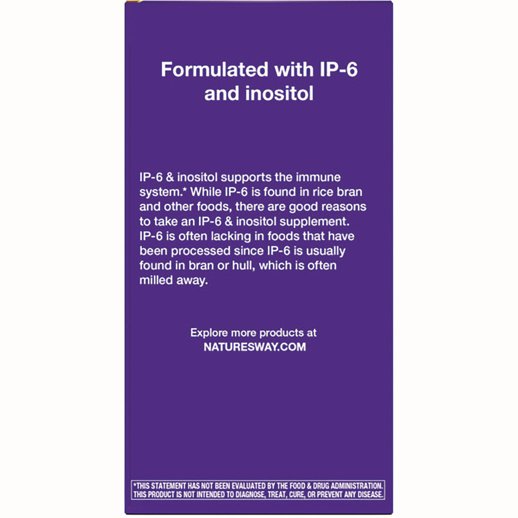 ET254 | purple product infographic reading Formulated with IP-6 and inositol with additional product information and NATURESWAY.COM - Thumbnail