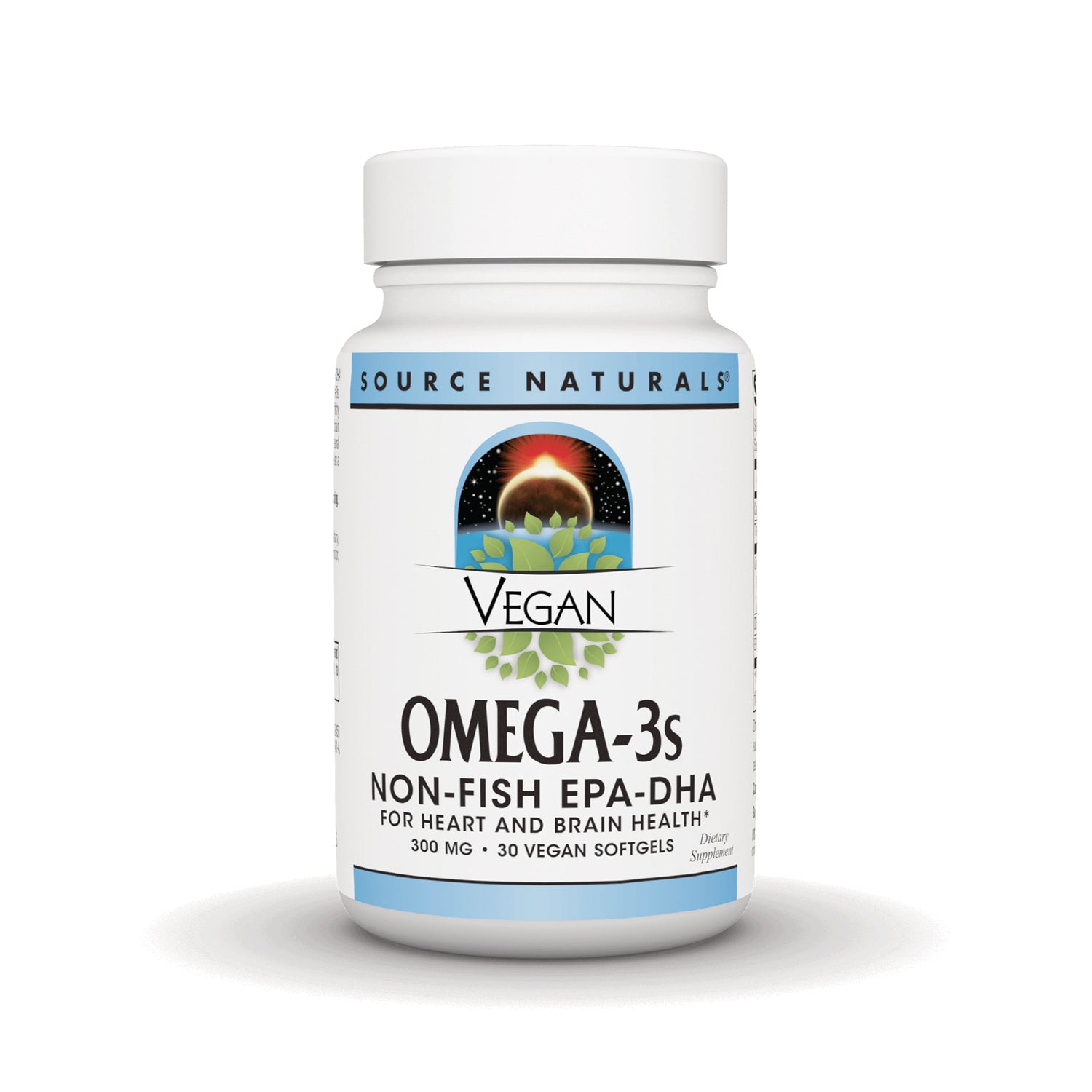 SN523 | Source Naturals Vegan Omega-3s Non-Fish EPA-DHA, 300 mg, 30 vegan softgels