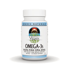 SN523 | Source Naturals Vegan Omega-3s Non-Fish EPA-DHA, 300 mg, 30 vegan softgels