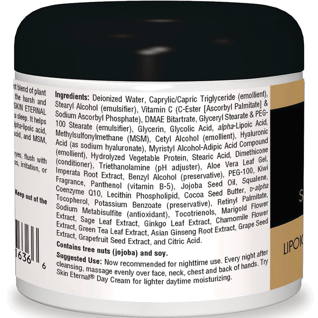SN151 | back label with full ingredients list, contains tree nuts and soy, and suggested use - Thumbnail