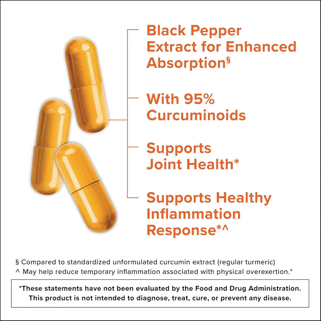 QNL018 | Black Pepper Extract for Enhanced Absorption, with 95% Curcuminoids and joint health claims - Thumbnail