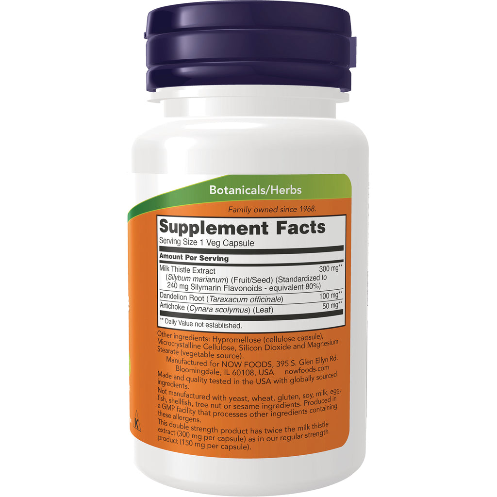 NWF572 | bottle back showing Supplement Facts panel and ingredient list for botanicals/herbs supplement - Thumbnail