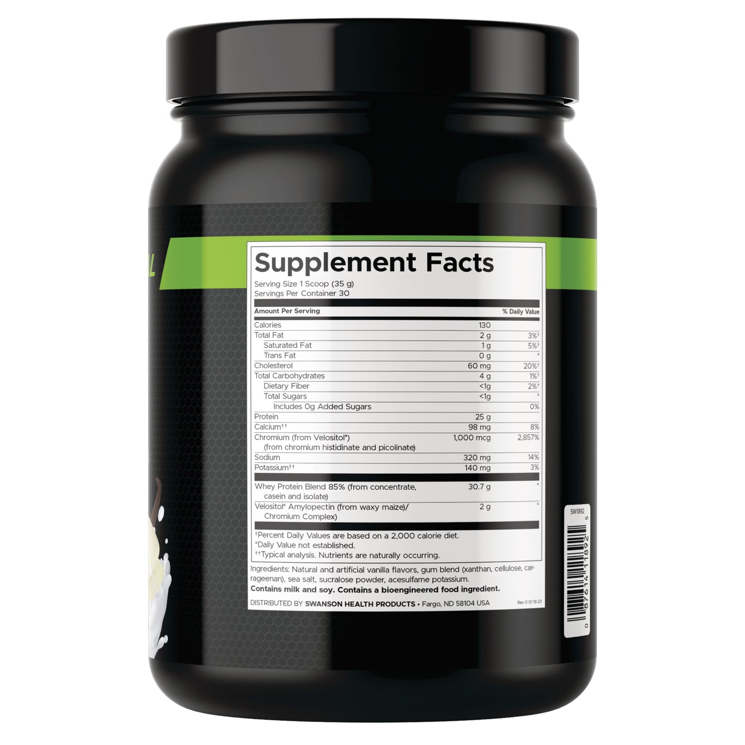 SW1892 | Measuring scoop filled with off-white powder