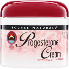 SN171 | Source Naturals Progesterone Cream, 4 oz jar, Paraben Free