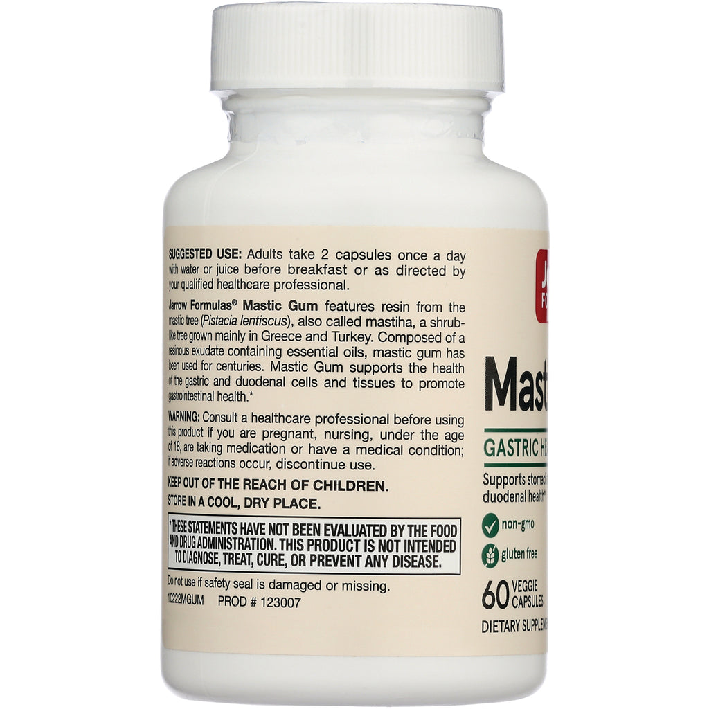 JR169 | back label of white supplement bottle showing suggested use, warnings, and product disclaimer - Thumbnail