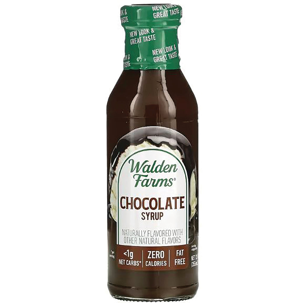 WAL005 | Walden Farms Chocolate Syrup bottle, zero calories, <1g net carbs, fat free - Thumbnail