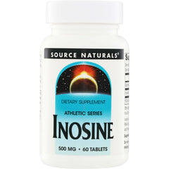 SN094 | Source Naturals Athletic Series Inosine dietary supplement, 500 mg, 60 tablets