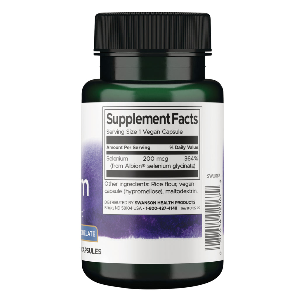 SWU067 | Back label with Supplement Facts - Thumbnail