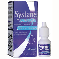 ACN012 | Systane Balance lubricating eye drops, Restorative Formula 10 mL box and bottle