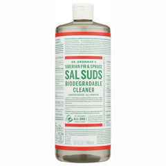 DRB035 | Dr. Bronner's Sal Suds biodegradable cleaner Siberian Fir & Spruce 32 fl oz bottle