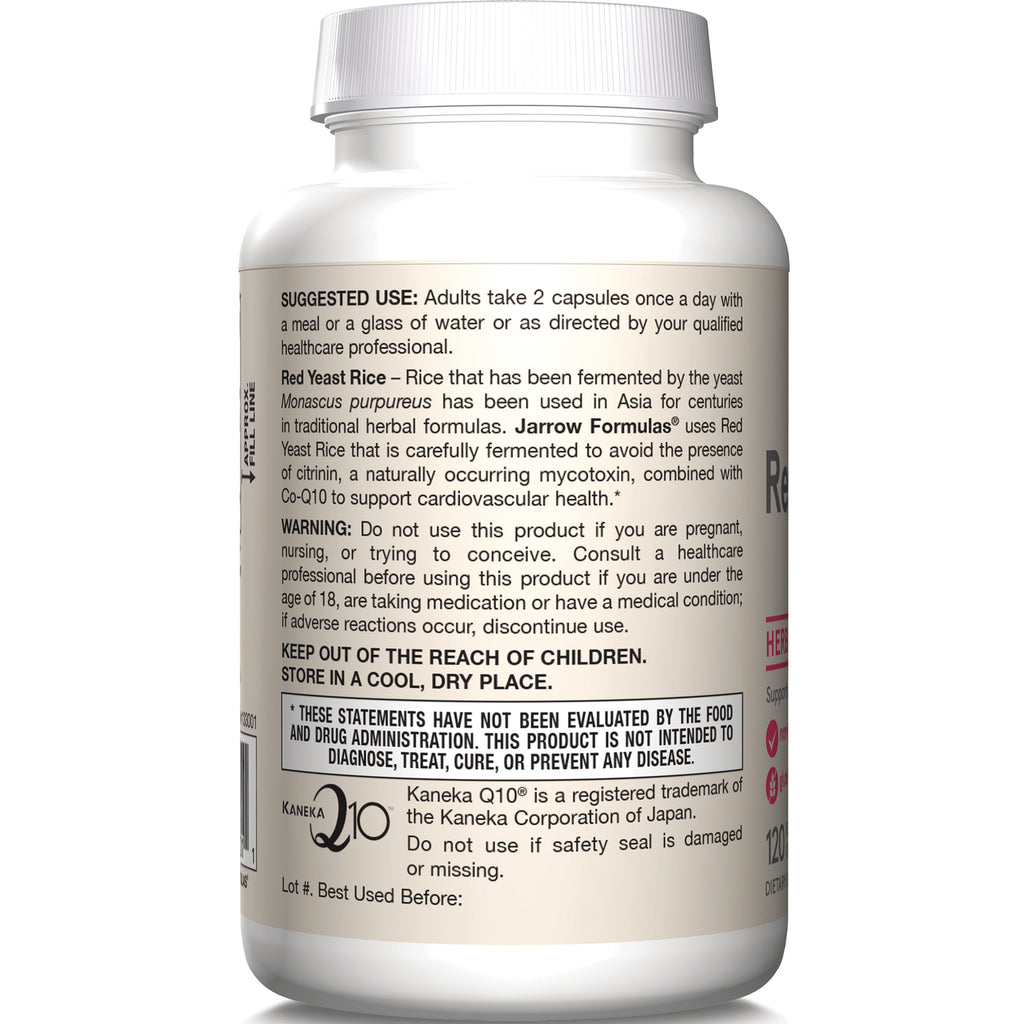 JR328 | back label of supplement bottle showing suggested use, warnings, and FDA disclaimer - Thumbnail