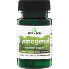 SWU890 | Swanson Pycnogenol, Antioxidant Support, 150 mg per capsule, Super Strength, 30 veggie caps