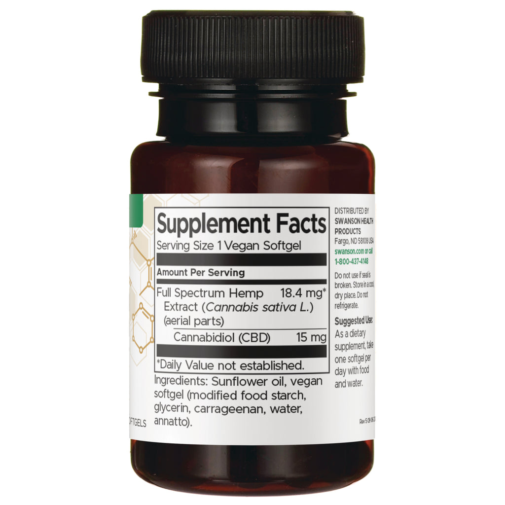 SWU1080 | Back label with Supplement Facts - Thumbnail