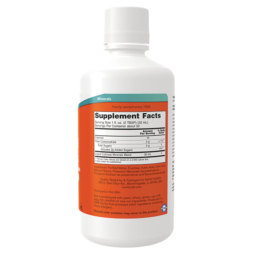 NWF1073 | Back label showing Supplement Facts and ingredient text on white supplement bottle - Thumbnail