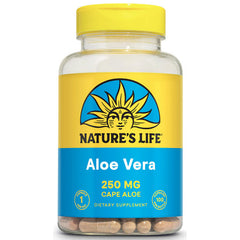 ZA188 | Nature's Herbs Aloe Vera Inner Leaf, 100 vegetarian capsules bottle front